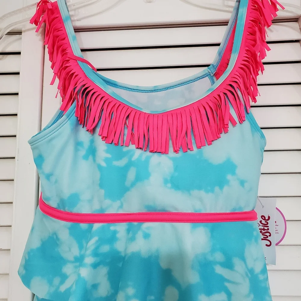Justice blue tiered